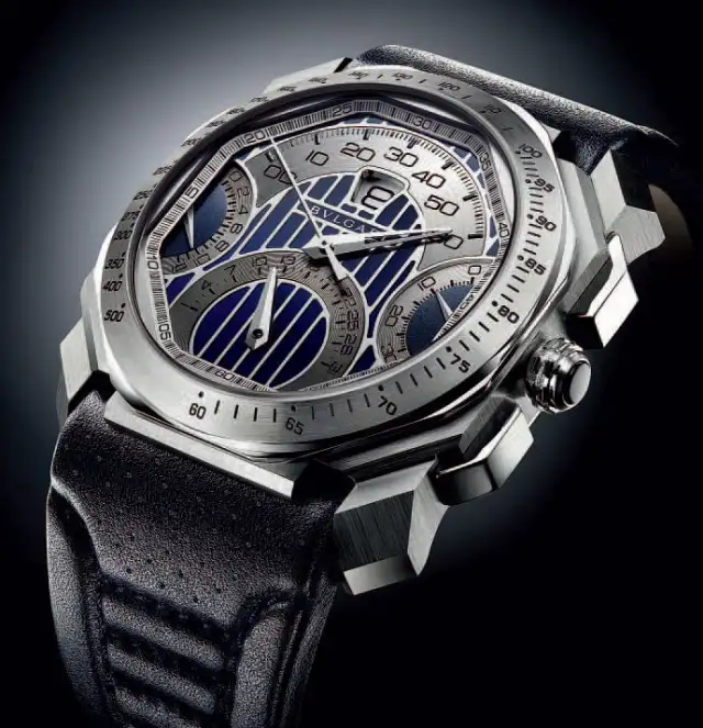 Uhr im Maserati-Design: die neue Octo Maserati von Bulgari