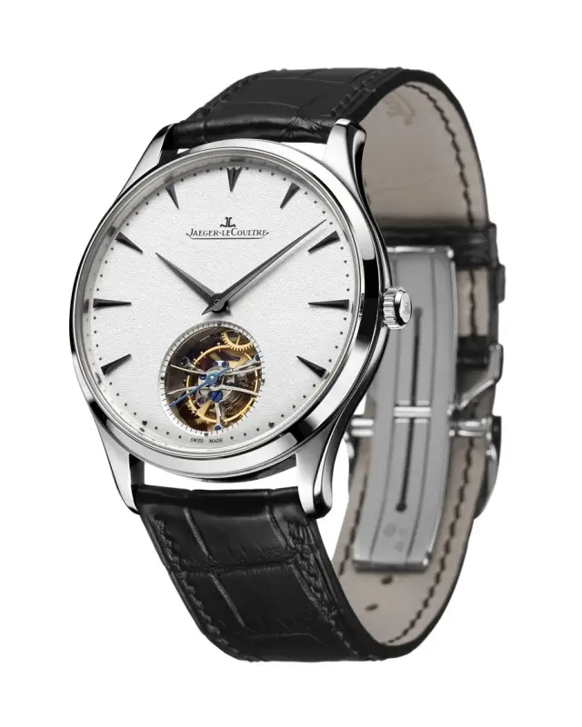 Jaeger-LeCoultre: Master Ultra Thin Tourbillon in Weißgold Jaeger-LeCoultre: Master Ultra Thin Tourbillon in Weißgold