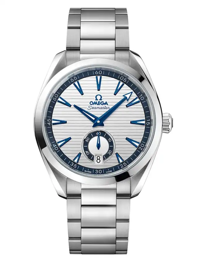 Omega: Seamaster Aqua Terra Small Seconds 41 mm in Edelstahl (6.100 Euro)
