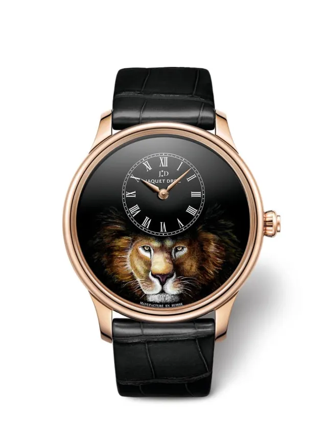 Jaquet Droz: Petite Heure Minute Lion