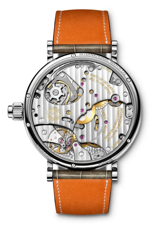 IWC- Portofino Handaufzug Monopusher, Rückseite