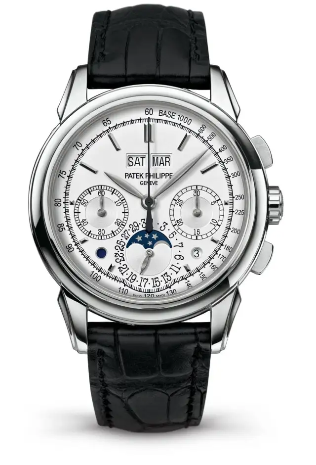 Patek Philippe: Grande Complication 5270G, Zifferblatt Silber