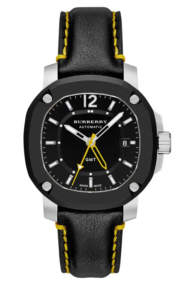 Burberry Watches: Britain Travel GMT Automatik Burberry Watches: Britain Travel GMT Automatik