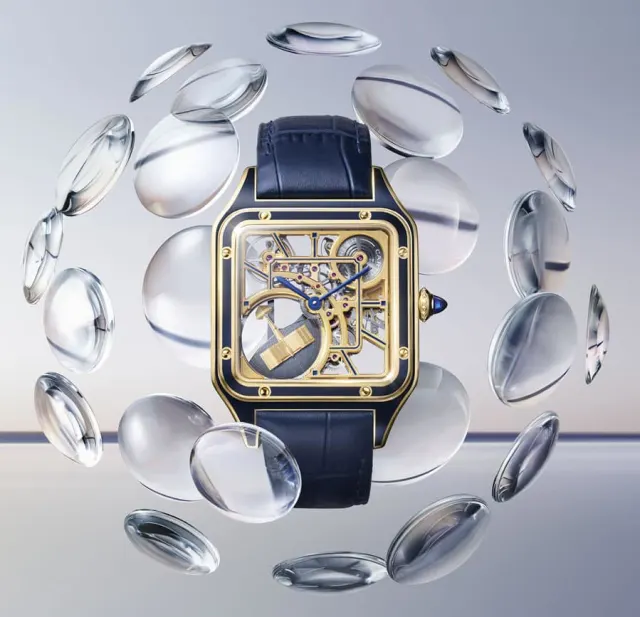 Cartier Santos Dumont Skeleton WatchTime