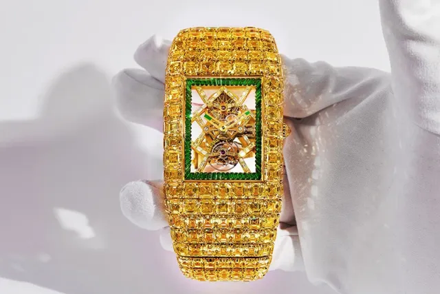 Teure Uhr, Jacob & Co. Billionaire Timeless Treasure, Gelbe Diamanten
