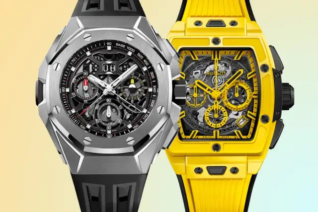 Kautschukarmbänder Uhren, Hublot, Audemars Piguet