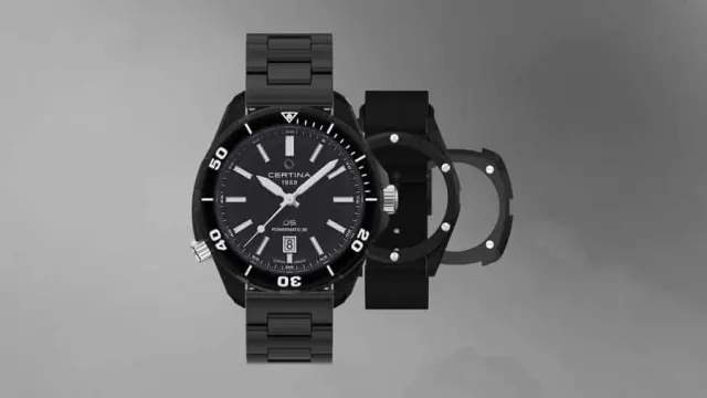 Certina: DS+ Black Edition