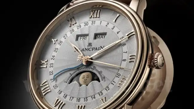 Villeret Phase de Lune Demi-Savonnette 