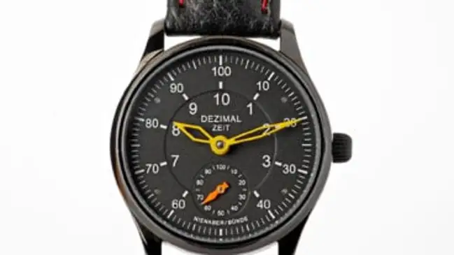 Neue Dezimaluhr von Rainer Nienaber