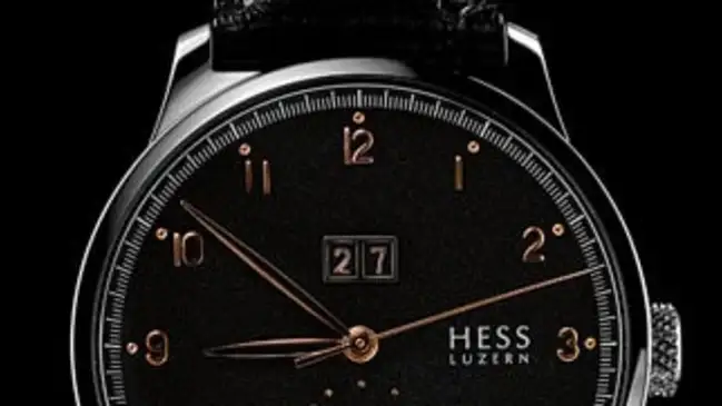 Mit zweiter Zeitzone: die TWO.1 von Hess Uhren