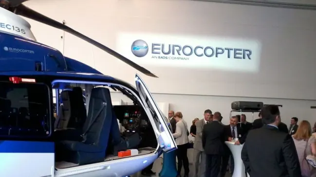 Hubschrauber bei der TeStaF-Präsentation