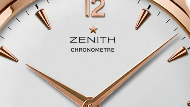 Zenith Zifferblatt