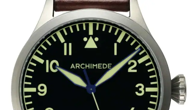 Fliegeruhr mit historischem Werk: die Pilot OR2