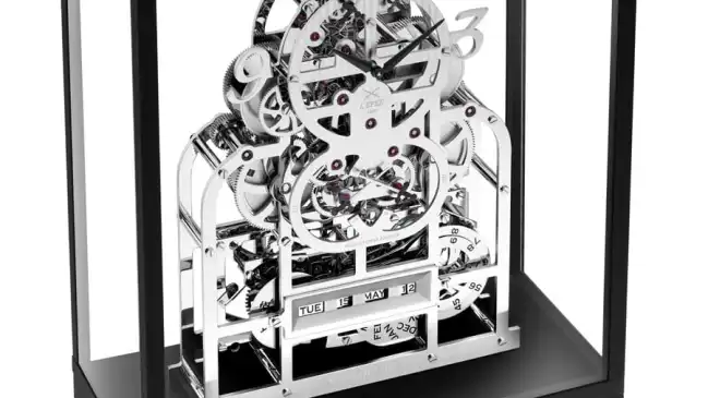 Tischuhr mit Tourbillon