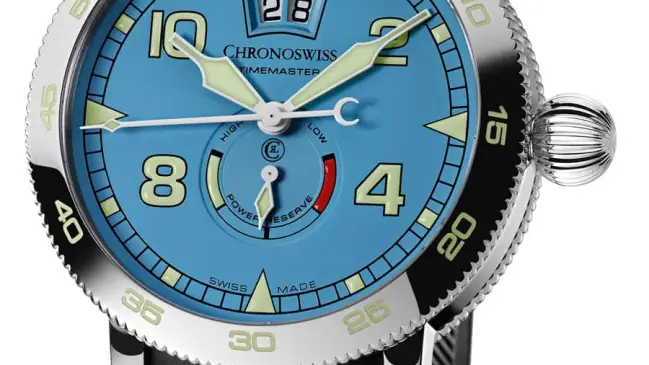 Chronoswiss: Timemaster Big Date Skyblue