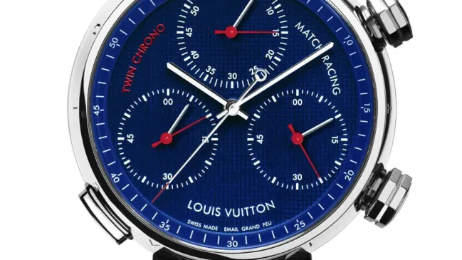 Louis Vuitton: Tambour Twin Chrono