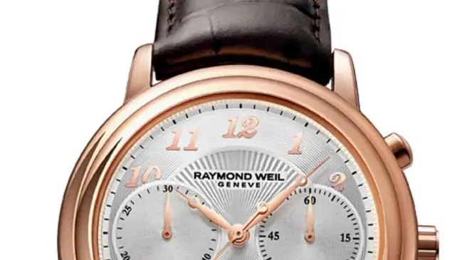 Raymond Weil: Maestro Chronograph roségoldfarben