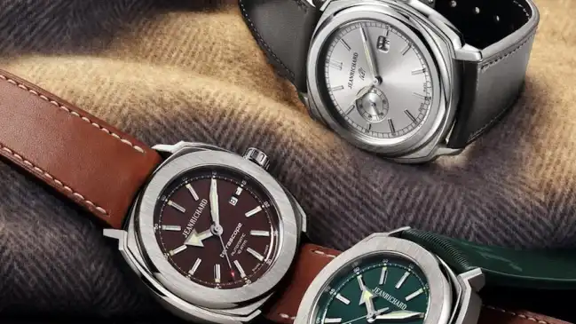 Die neuen Uhren von Jeanrichard passen zur Herbst-Stimmung.