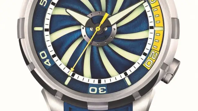 Perrelet: Turbine Diver in Blau