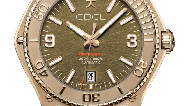 Ebel: Discovery Bronze mit braunem Zifferblatt