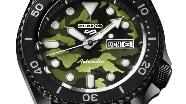 Seiko: 5 Sports „Camouflage“ Street Style SRPJ37K1