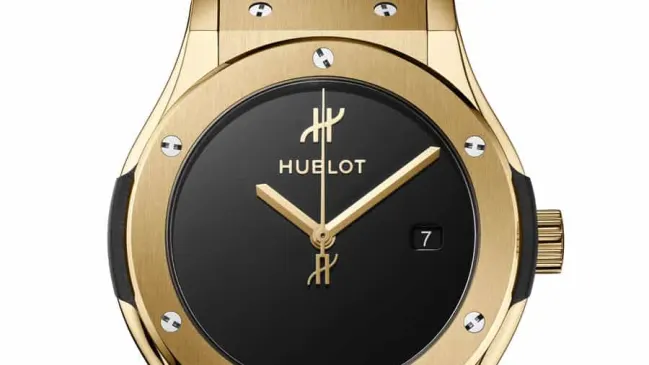 Hublot: Classic Fusion Original 42 mm in Gelbgold