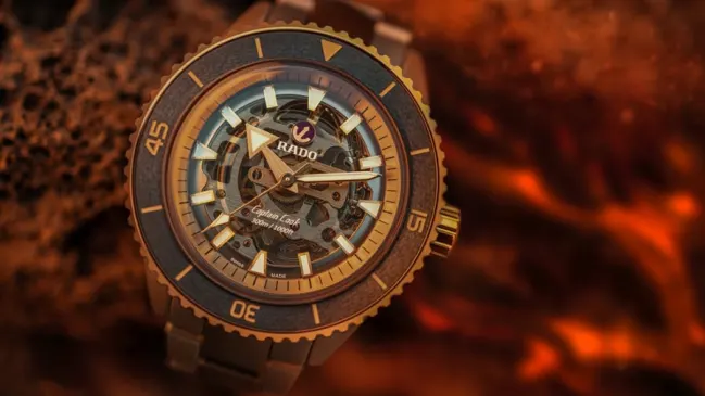 Rado Captain Cook High-Tech Ceramic Skeleton