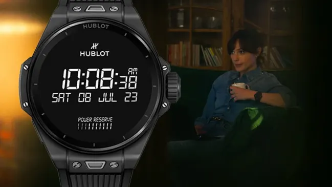 "Heart of Stone": Gal Gadot trägt Hublot Big Bang E Gen3 Black Magic, Netflix Film Szene