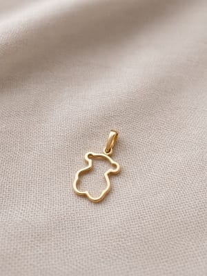 Złota zawieszka próba 585 MIŚ - miniatura 1