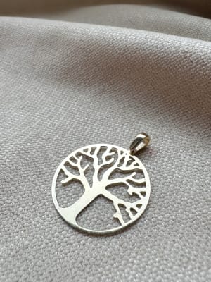 Złota zawieszka próba 585 DRZEWKO - miniatura 1