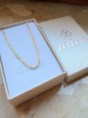 Złoty łańcuszek 585 GUCCI, MARINA 45 CM - miniatura 3
