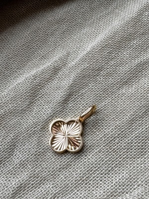 Złota zawieszka próba 585 KONICZYNKA DIAMENTOWANA - miniatura 2