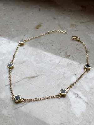 Złota bransoletka 585 KONICZYNKI - miniatura 1