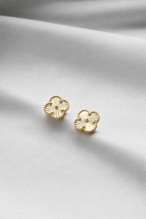 Złote kolczyki 585 KONICZYNKI - miniatura 1