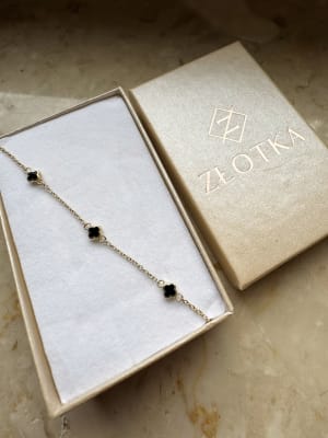 Złota bransoletka 585 KONICZYNKI - miniatura 2