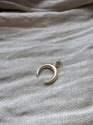 Złota zawieszka próba 585 KSIĘŻYC - miniatura 1