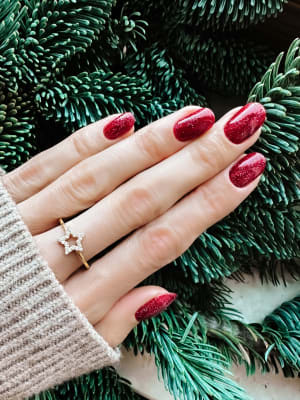 Złoty pierścionek 585 GWIAZDKA Z CYRKONIAMI - miniatura 2