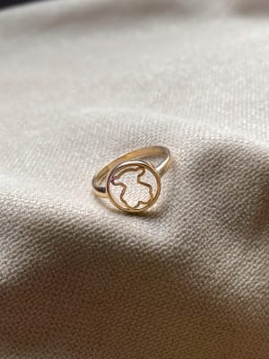 Złoty pierścionek 585 MIŚ MISIE - miniatura 2