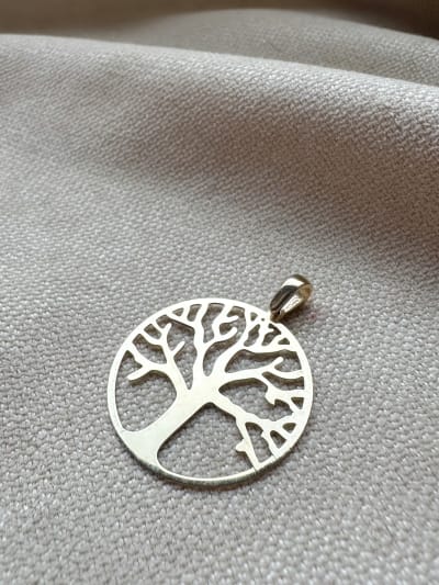 Złota zawieszka próba 585 DRZEWKO