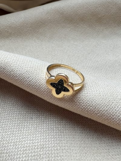 Złoty pierścionek 585 KONICZYNKA