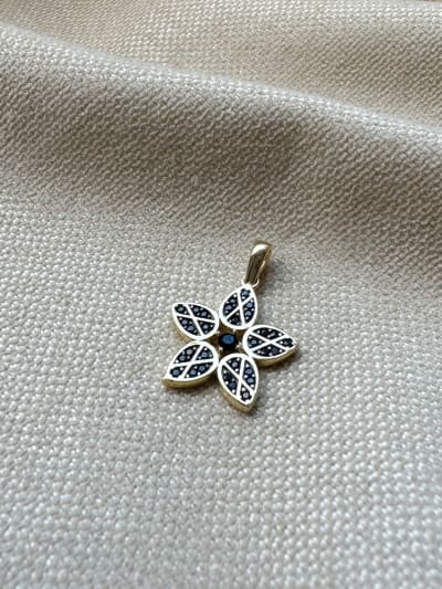 Złota zawieszka próba 585 KWIATEK