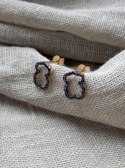 Złote kolczyki 585 MIŚ, MISIE