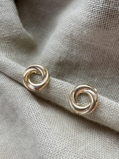 Złote kolczyki 585 KÓŁECZKA