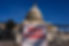 U.S. Capitol building with area closed sign during October 2025 government shutdown day 13