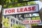 For rent sign
