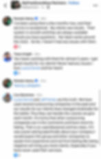 Liza Quinones defending Lucia Corral and Jeff Inniss