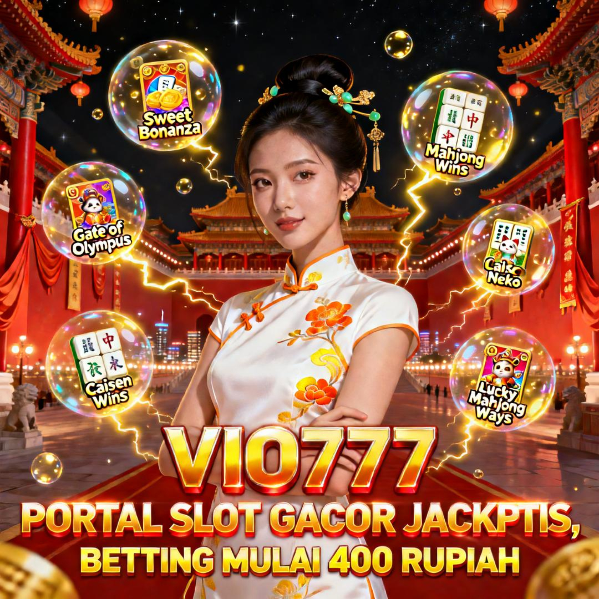 VIO777: Portal Slot Gacor Jackpot Fantastis, Betting Mulai 400 Rupiah image 1