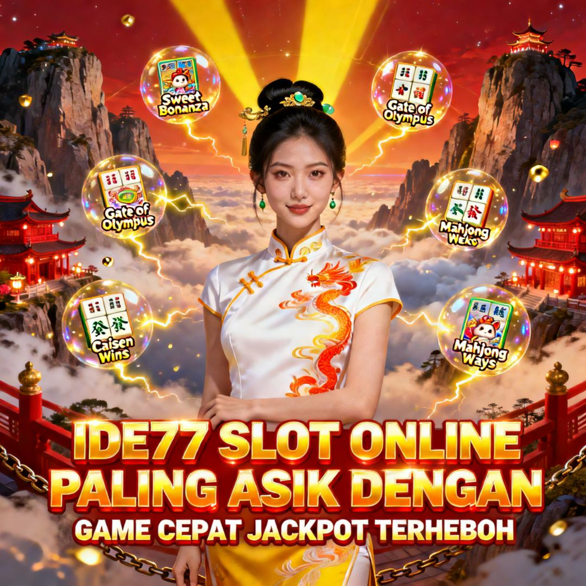 IDE77 = SLOT ONLINE PALING ASIK DENGAN GAME CEPAT JACKPOT TERHEBOH image 1