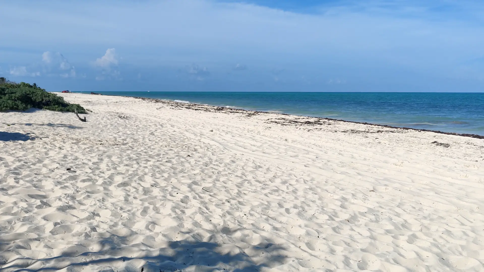 scooter ride to Isla Blanca beautiful beach