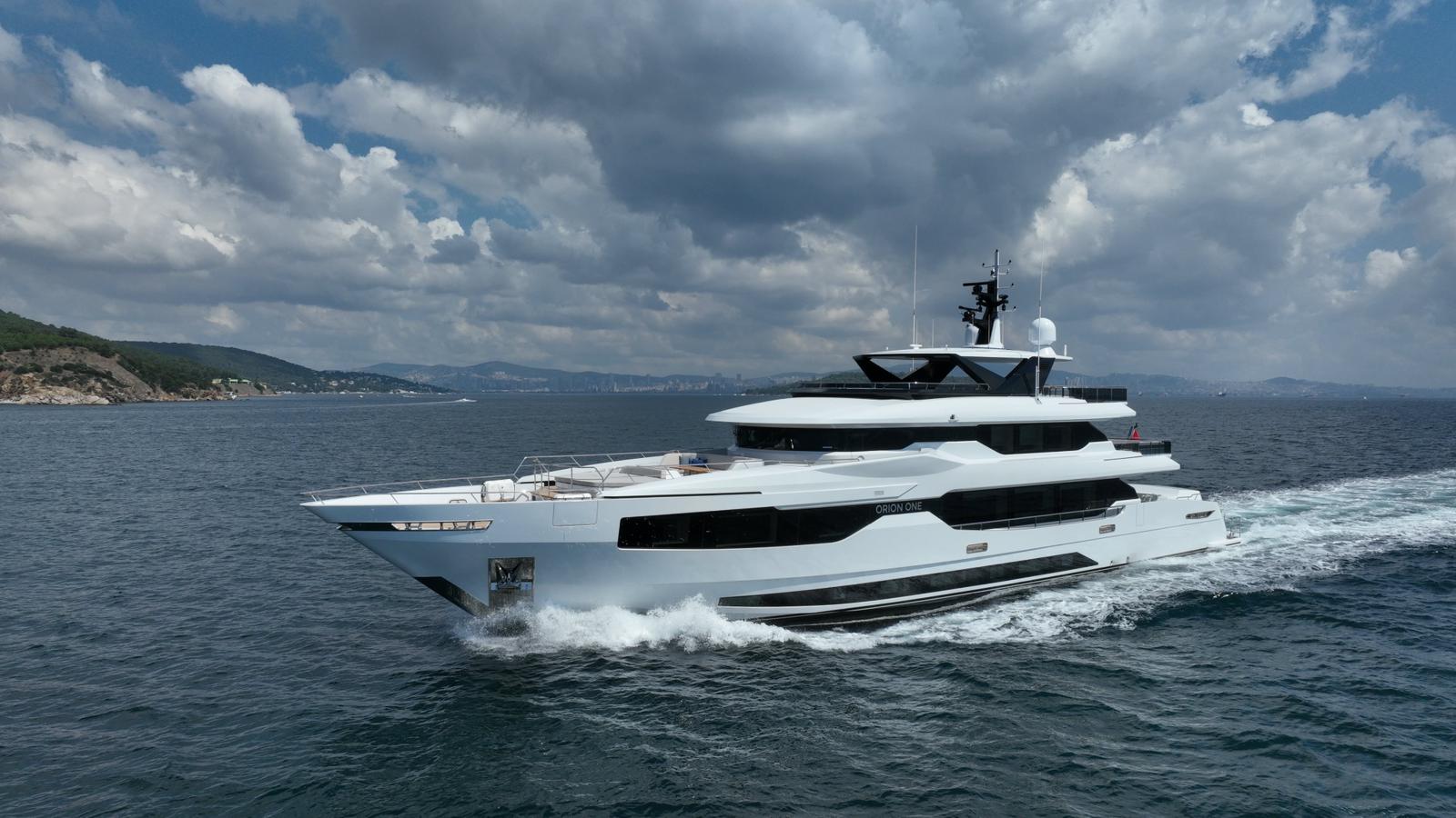 ORION ONE motor yacht, naval architecture by Alfa Marine Design